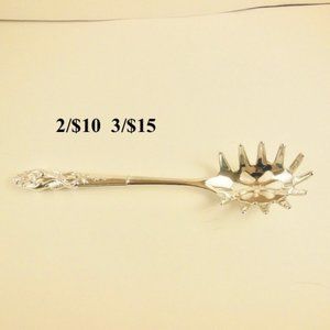 Silver Plate Spaghetti Noddle Server